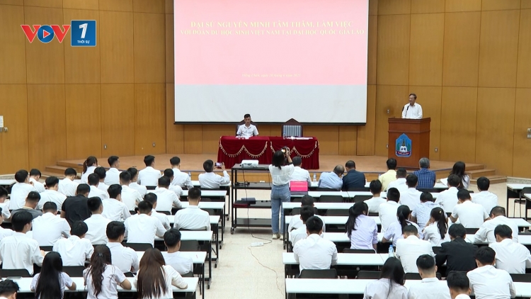 Du học sinh góp phần quảng bá hình ảnh Việt Nam tại Lào