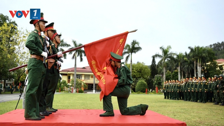 Lễ tuyên thệ Chiến sỹ mới: mốc son trong cuộc đời quân ngũ