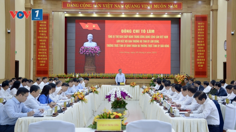 Thời sự 12h 9/6/2025: Tổng Bí thư Tô Lâm làm việc với 3 tỉnh Lâm Đồng, Bình Thuận và Đắk Nông