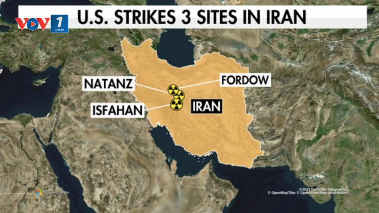 Mỹ tấn công 3 cơ sở hạt nhân Iran: Động thái phủ đầu răn đe đẩy các bên đến giới hạn Lằn ranh Đỏ