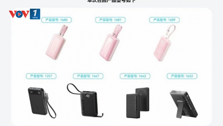 Anker thu hồi hơn 710.000 sạc dự phòng do nguy cơ cháy nổ