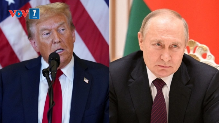 Tổng thống Mỹ Donald Trump điện đàm với Tổng thống Nga Vladimir Putin