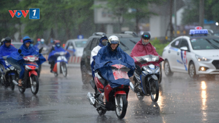 Dự báo thời tiết ngày 28/6: Bắc Bộ có mưa rào và rải rác có dông