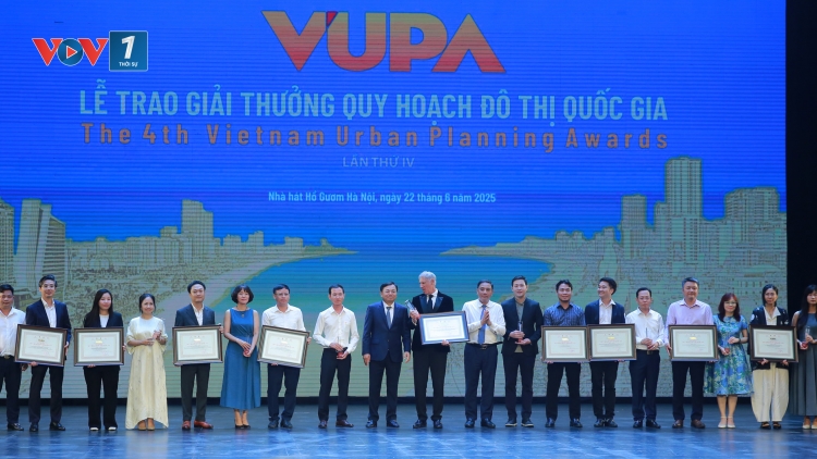 Thời sự 6h 23/6/2025: 76 đồ án được vinh danh tại Lễ trao Giải thưởng Quy hoạch Đô thị Quốc gia