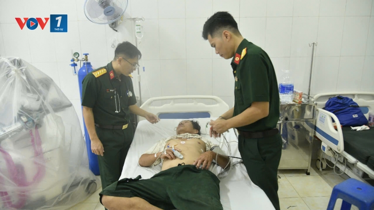 Bệnh xá đảo Nam Yết kịp thời cấp cứu ngư dân bị đột quỵ khi đang khai thác hải sản