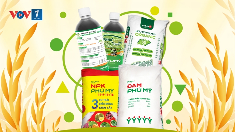 Bộ ba sản phẩm vô cơ – hữu cơ – sinh học của Phú Mỹ giúp canh tác bền vững