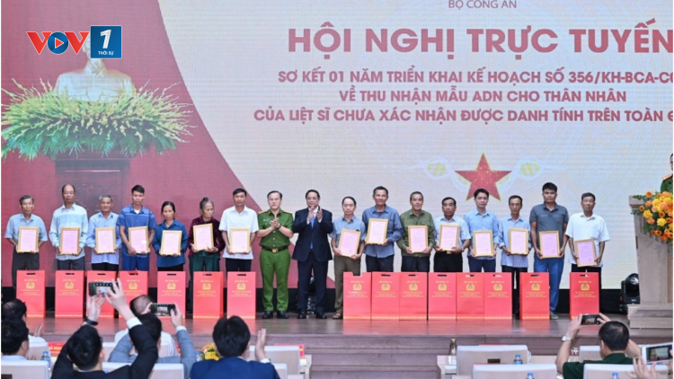 Thời sự 18h 25/7/2025: Thủ tướng trao thông báo kết quả giám định ADN hài cốt liệt sĩ