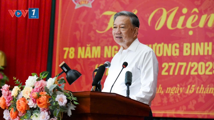 Thời sự 18h 15/7/2025: Tổng bí thư Tô Lâm thăm và tặng quà thương, bệnh binh