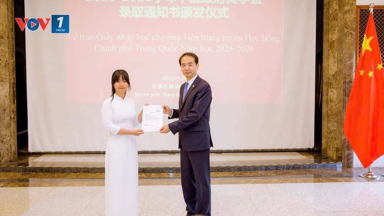 34 sinh viên Việt Nam giành học bổng Chính phủ Trung Quốc 