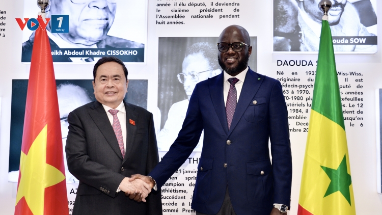 Chủ tịch Quốc hội Trần Thanh Mẫn hội đàm với Chủ tịch Quốc hội Cộng hòa Senegal