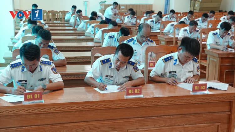BTL Cảnh sát biển khai mạc Hội thi cán bộ huấn luyện điều lệnh, thể dục thể thao giỏi