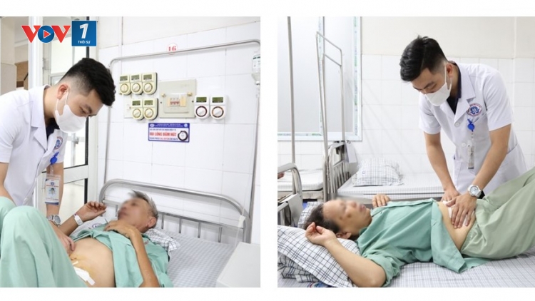 Liên tiếp xử trí 2 trường hợp thủng đường tiêu hóa do nuốt phải dị vật