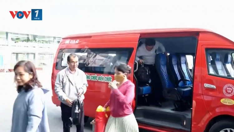Vĩnh Long bố trí xe đưa đón cán bộ đi làm sau sáp nhập