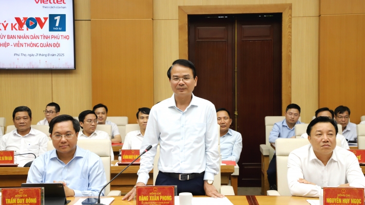 Phú Thọ ký kết thỏa thuận hợp tác về chuyển đổi số giai đoạn 2025 – 2030
