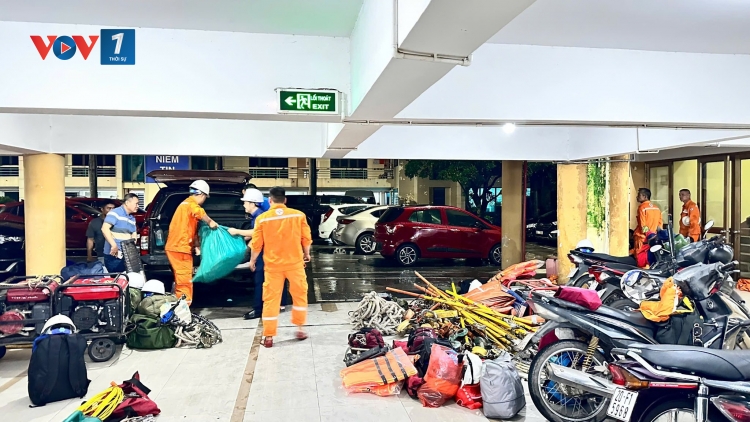 Tổng Công ty Điện lực miền Bắc khẩn trương khắc phục sự cố bão số 5
