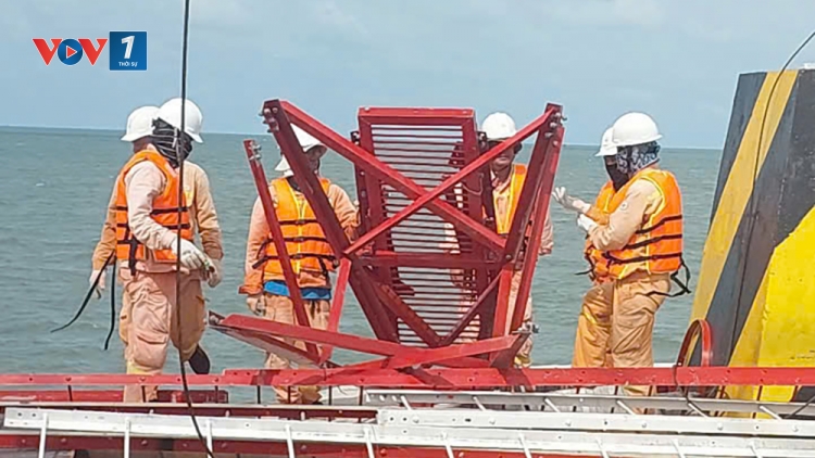 EVNNPT tăng cường lực lượng, tiếp sức cho Dự án cấp điện ra Côn Đảo