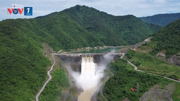 Thủy điện Bản Vẽ (Nghệ An) chủ động ứng phó với bão số 5, bảo đảm an toàn cho hạ du