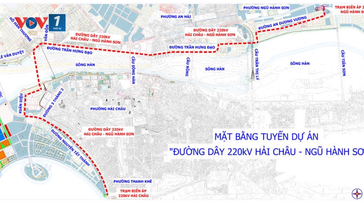 Dự án truyền tải điện đầu tiên trên địa bàn thành phố Đà Nẵng được chấp thuận chủ trương đầu tư