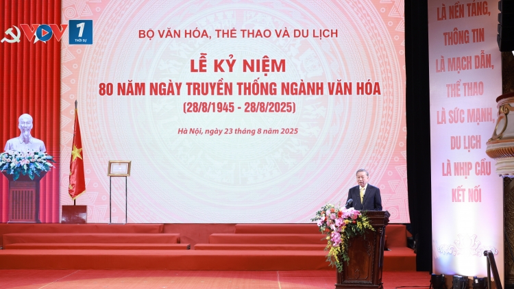 Thời sự 18h 23/8/2025: Văn hóa xây nên dáng hình của dân tộc, định hình hệ giá trị quốc gia