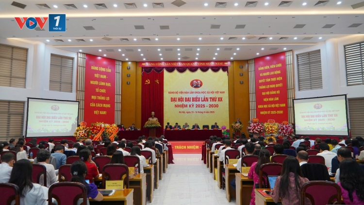 Phó Thủ tướng Nguyễn Chí Dũng dự Đại hội Đảng bộ Viện Hàn lâm Khoa học xã hội Việt Nam