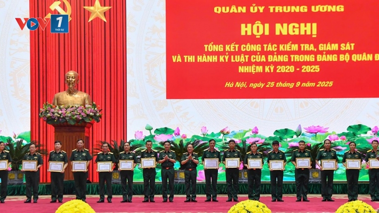 Hội nghị tổng kết công tác kiểm tra, giám sát, kỷ luật của Đảng trong Đảng bộ Quân đội