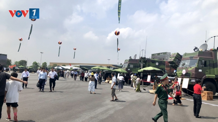 Triển lãm 80 năm thành tựu đất nước: Sức hút đặc biệt tại khu trưng bày vũ khí của QĐND VN
