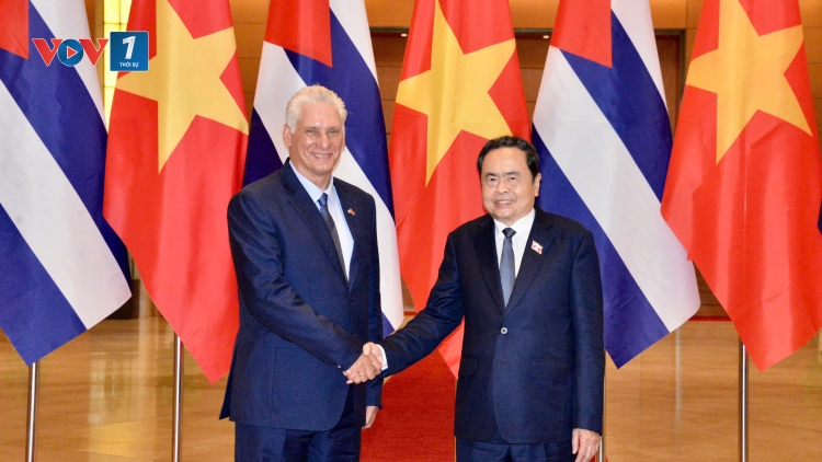 Chủ tịch Quốc hội Trần Thanh Mẫn hội kiến Bí thư thứ Nhất, Chủ tịch nước Cuba