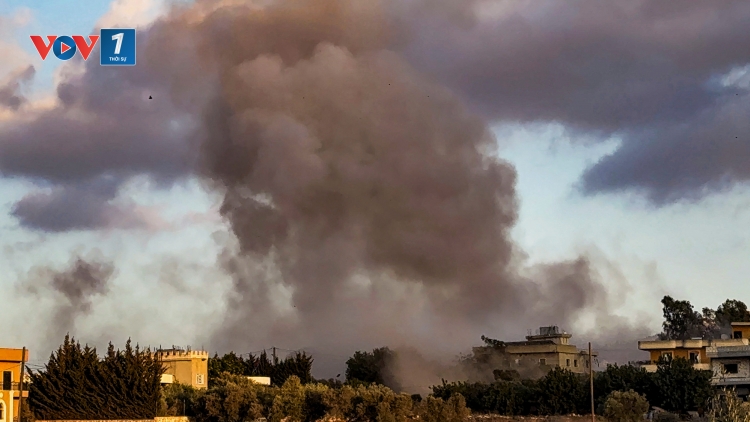 Israel tiến hành nhiều đợt không kích vào Lebanon