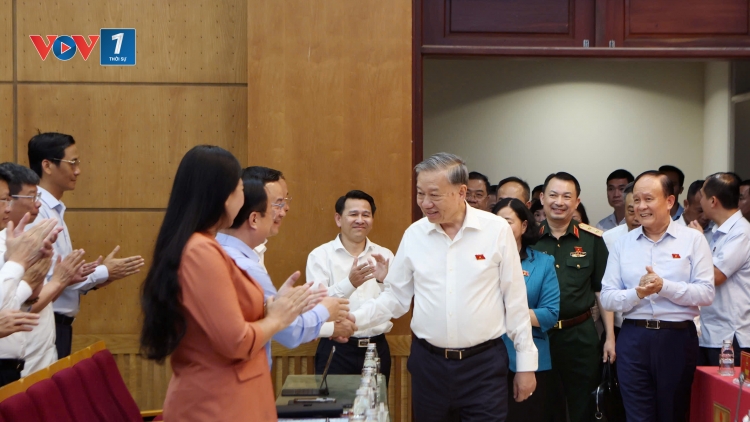Tổng Bí thư Tô Lâm tiếp xúc cử tri Hà Nội trước Kỳ họp thứ 10 QH XV