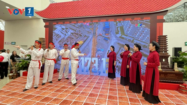 Triển lãm thành tựu Đất nước: Hát xoan Phú Thọ nét đẹp văn hóa trong lòng công chúng