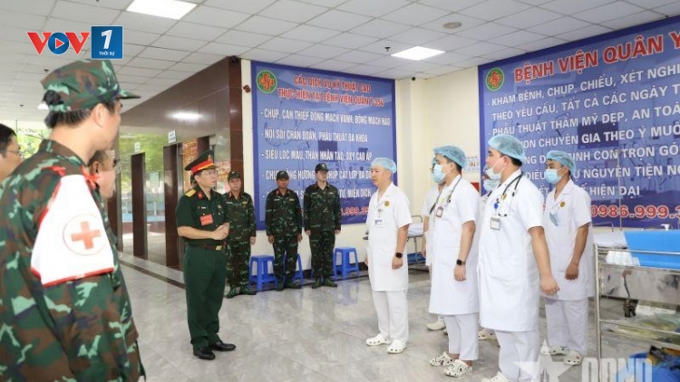 Đoàn công tác Cục Quân y kiểm tra công tác bảo đảm y tế phục vụ nhiệm vụ A80