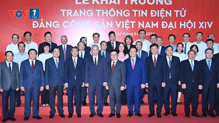 Tổng Bí thư Tô Lâm dự lễ ra mắt Trang tin điện tử "Đảng Cộng sản Việt Nam - Đại hội XIV"