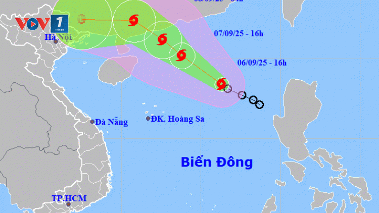 Thời sự 21h30 6/9/2025: Bão số 7 đã hình thành trên Biển Đông, khả năng tiếp tục mạnh thêm