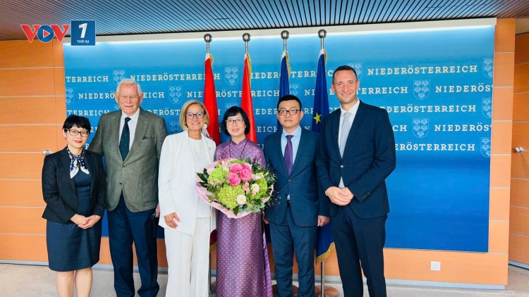 Thúc đẩy đối tác tin cậy, kết nghĩa thực chất với Bang Hạ Áo