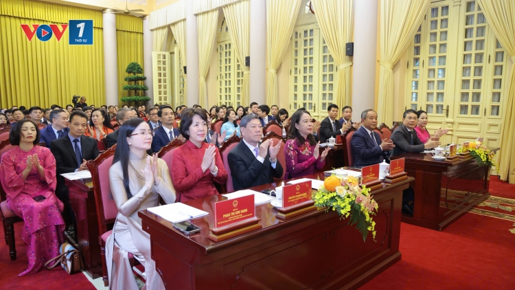 Phó Chủ tịch nước Võ Thị Ánh Xuân dự Đại hội thi đua yêu nước Văn phòng Chủ tịch nước
