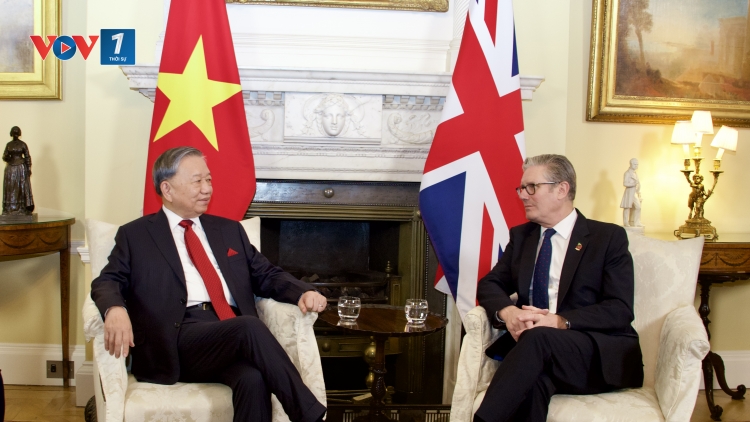 Tổng Bí thư Tô Lâm hội đàm với Thủ tướng Anh Keir Starmer