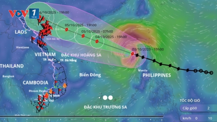 Thời sự 6h 5/10/2025: Bão số 11 vẫn đang mạnh lên và hướng về vùng biển Quảng Ninh, Hải Phòng