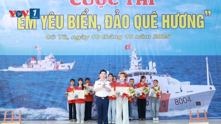 Ươm mầm tình yêu biển, đảo cho thế hệ trẻ Đặc khu Cô Tô