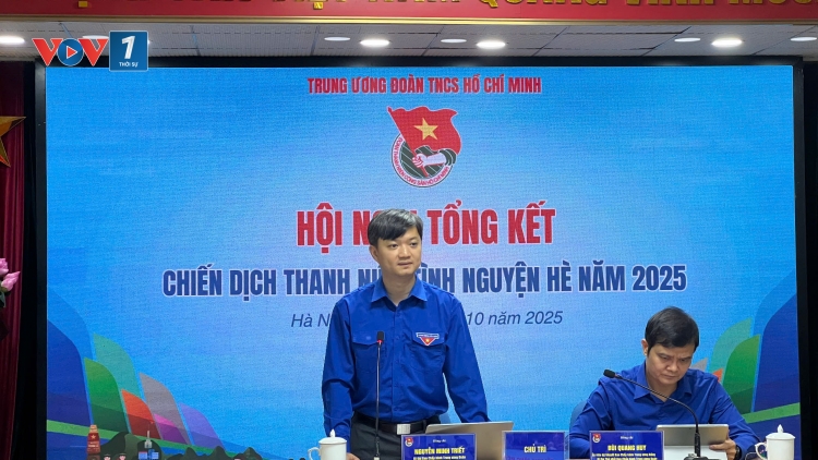 Hơn 11,3 triệu lượt đoàn viên, thanh niên tham gia Chiến dịch Thanh niên tình nguyện Hè năm 2025