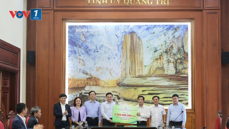 Petrovietnam đồng hành cùng tỉnh Quảng Trị và TP Huế khắc phục hậu quả thiên tai