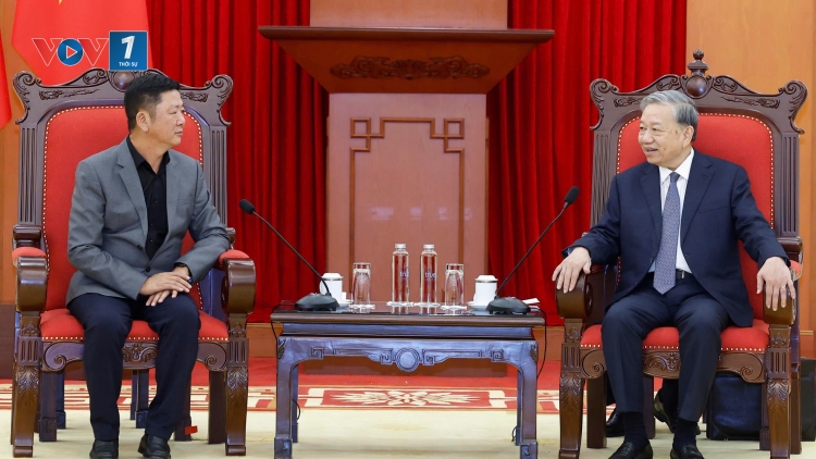 Tổng Bi thư Tô Lâm tiếp lãnh đạo Tập đoàn Luxshare-ICT, Trung Quốc