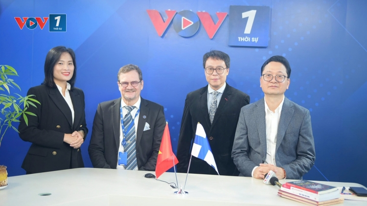 Đại sứ Phần Lan tại Việt Nam thăm và làm việc tại Ban Thời sự VOV1