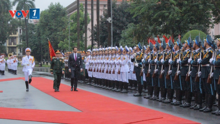 Đại tướng Phan Văn Giang hội đàm với Phó thủ tướng, Bộ trưởng Bộ Quốc phòng Slovakia