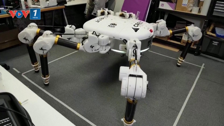 Robot nhện - tương lai không xa xây nhà trên Mặt Trăng
