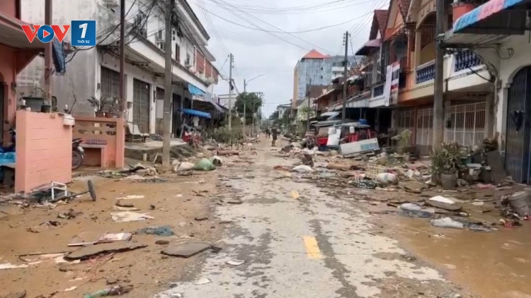 Lũ lụt tàn phá miền Nam Thái Lan: Thương vong tăng mạnh, chính phủ tăng tốc cứu trợ