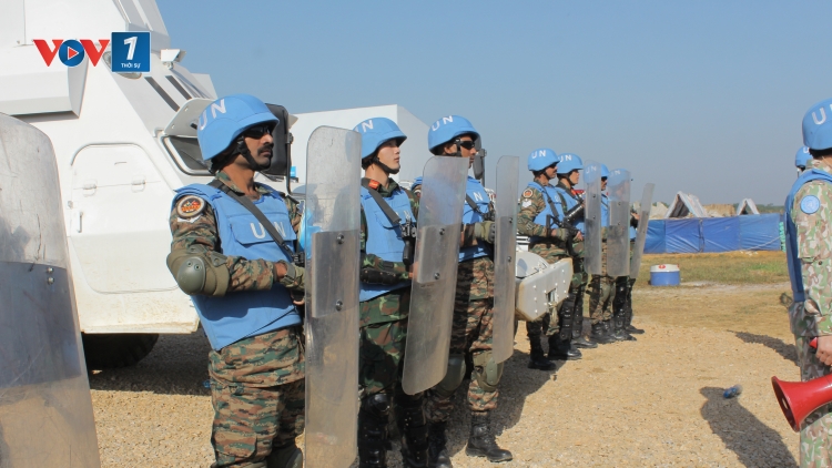 Diễn tập các tình huống khẩn cấp sát thực tiễn Gìn giữ hòa bình Liên hợp quốc