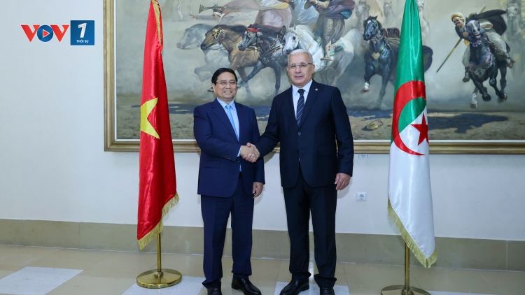 Thủ tướng Phạm Minh Chính hội kiến Chủ tịch Hạ viện Algeria