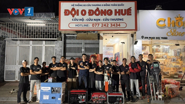 Đội xe 0 đồng Huế - Cứu được một người là chúng tôi có thêm động lực đi tiếp