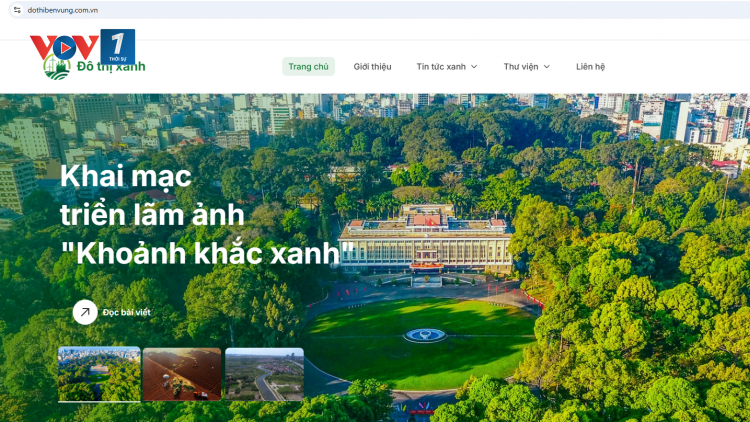 Chính thức vận hành website Đô thị bền vững: Kênh tri thức và dữ liệu về môi trường và đô thị xanh
