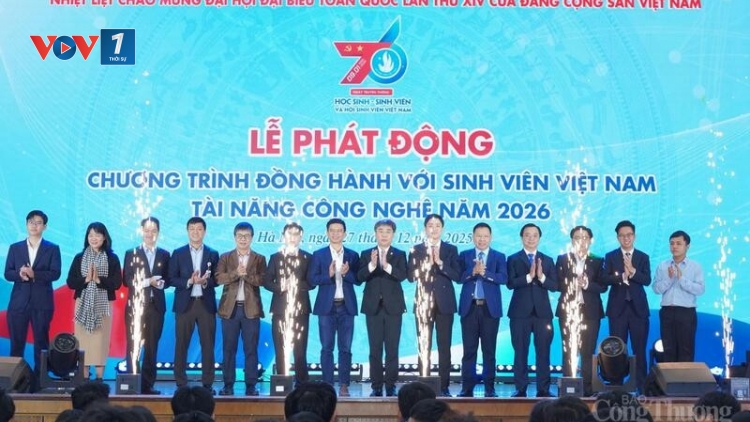 Phát động chương trình đồng hành cùng sinh viên tài năng công nghệ năm 2026